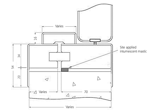 OVC covered Framing, Integral Architrave, Clean room, Clinical