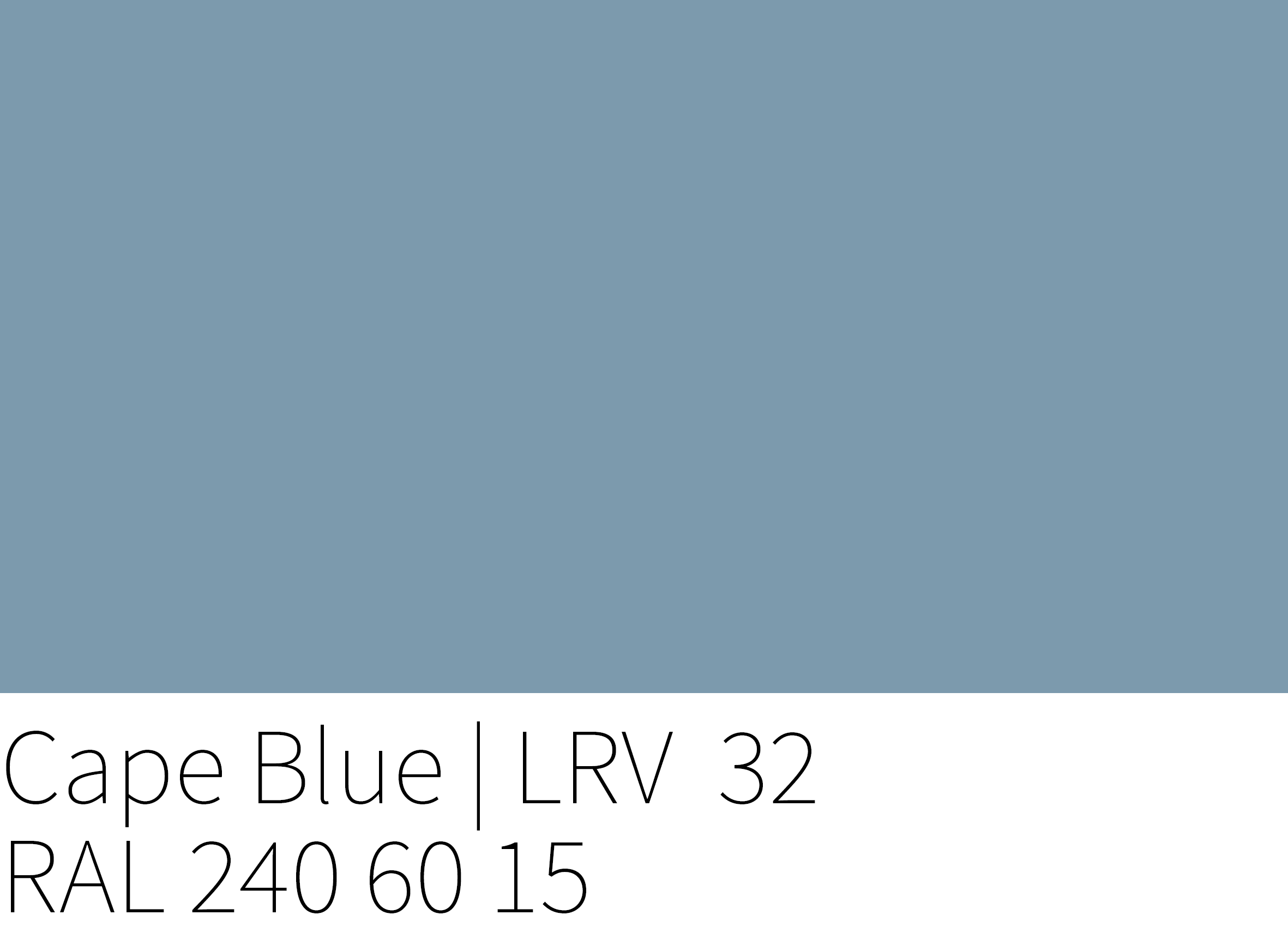 Cape Blue