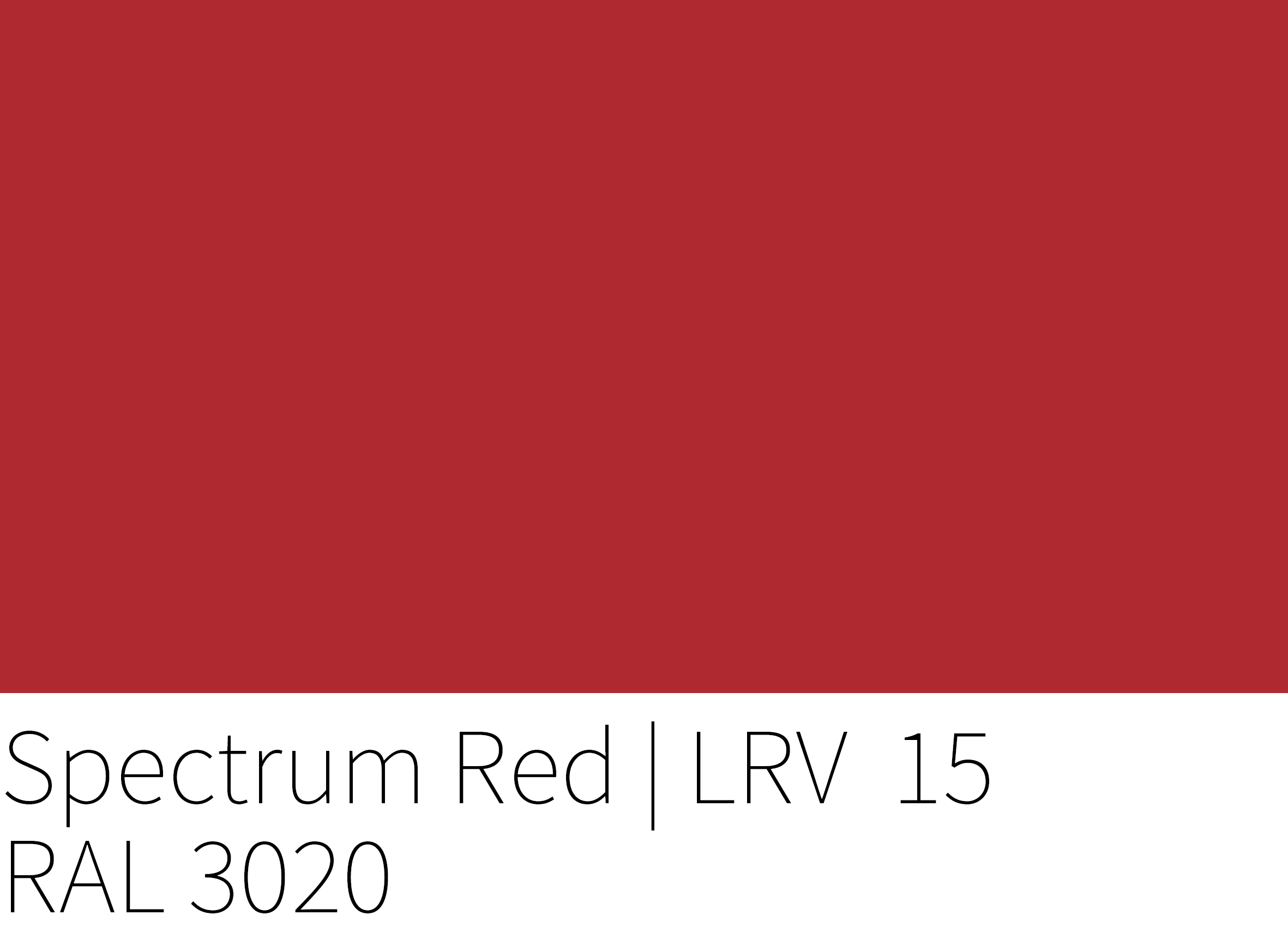 Spectrum Red