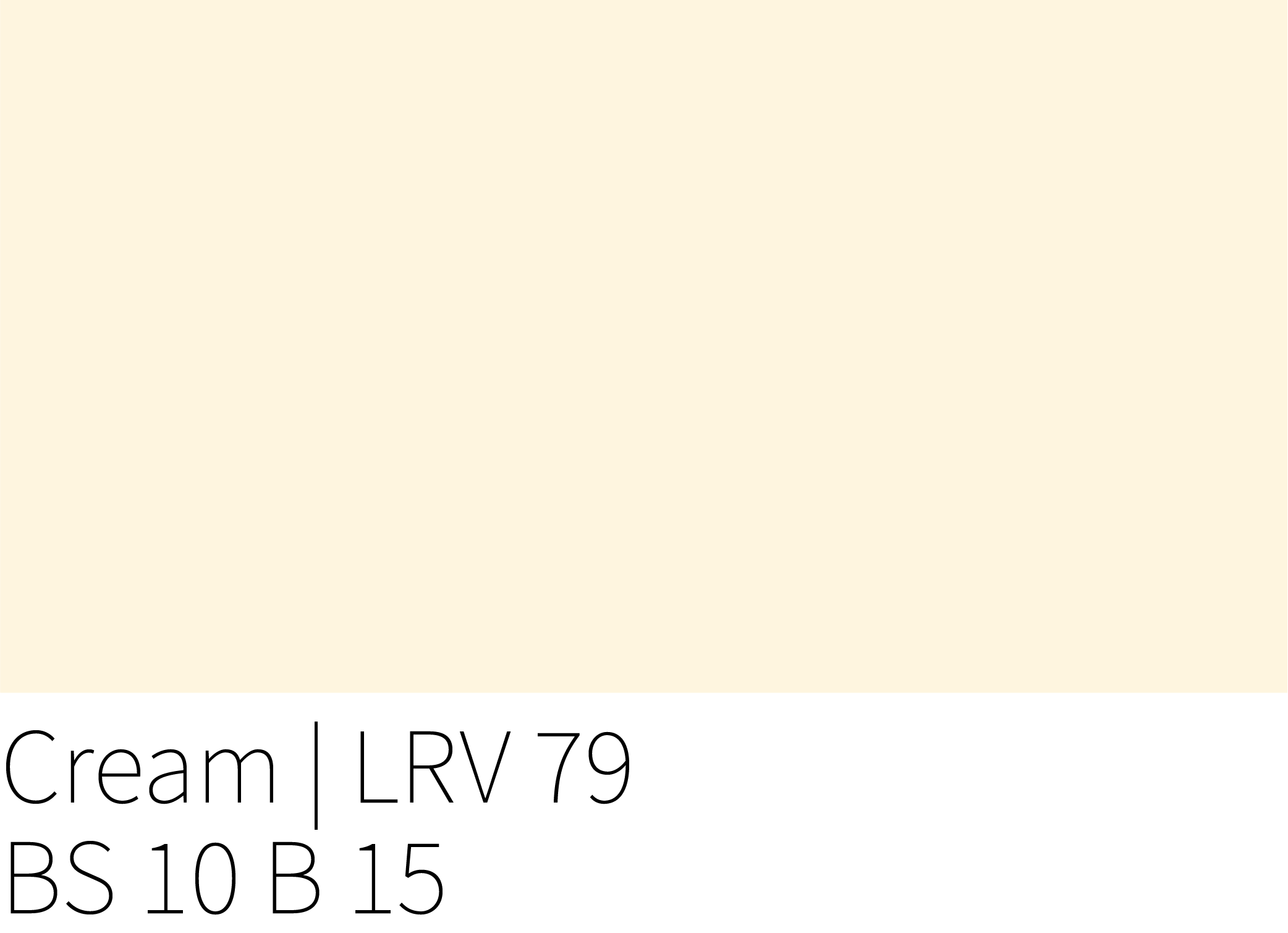 Yeoman Shield Colour Range_Cream