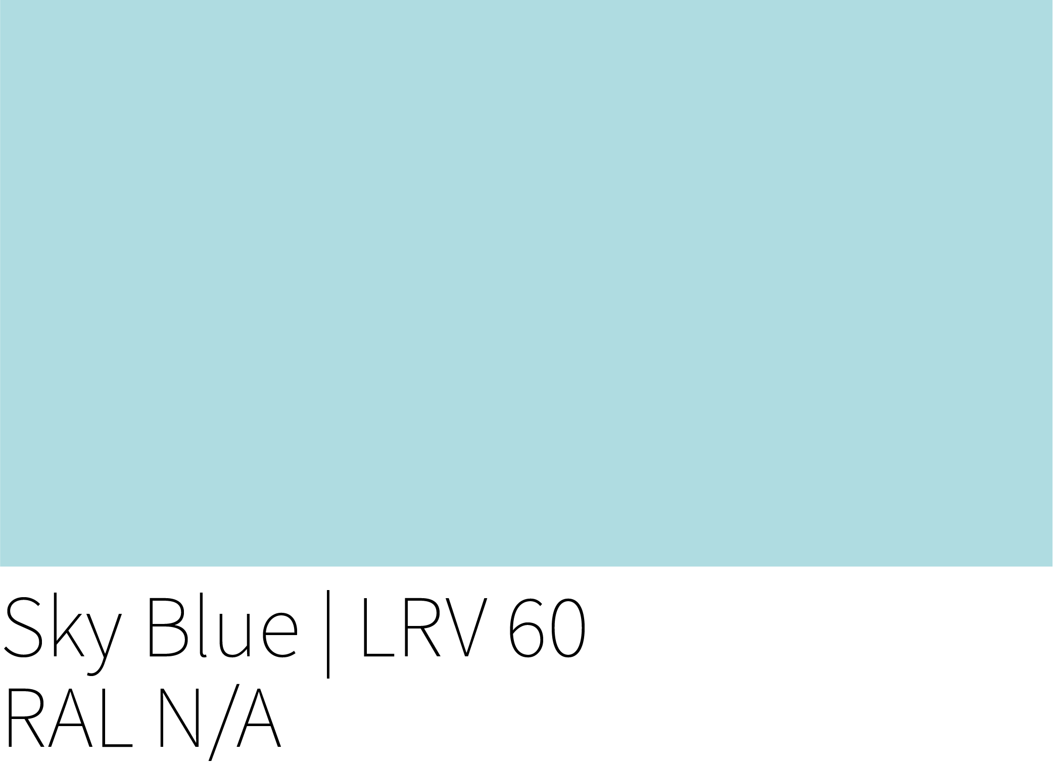 Yeoman Shield Colour Range_Sky Blue